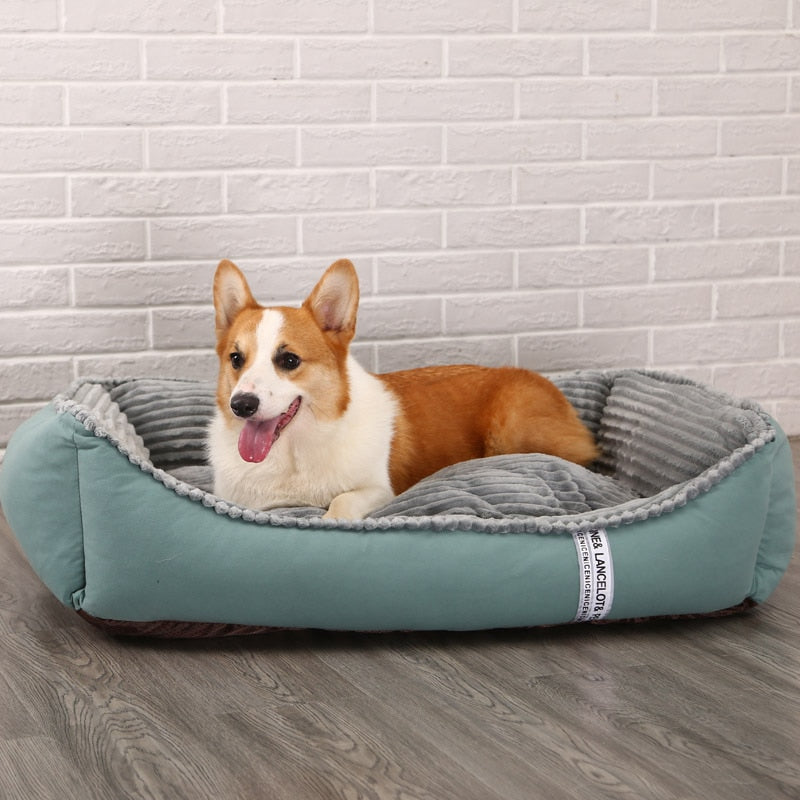HOOPET Pet Dog Bed Winter Warm Pet bed For Small Medium Large Dog Bed Labradors House Soft Big Dog Bed