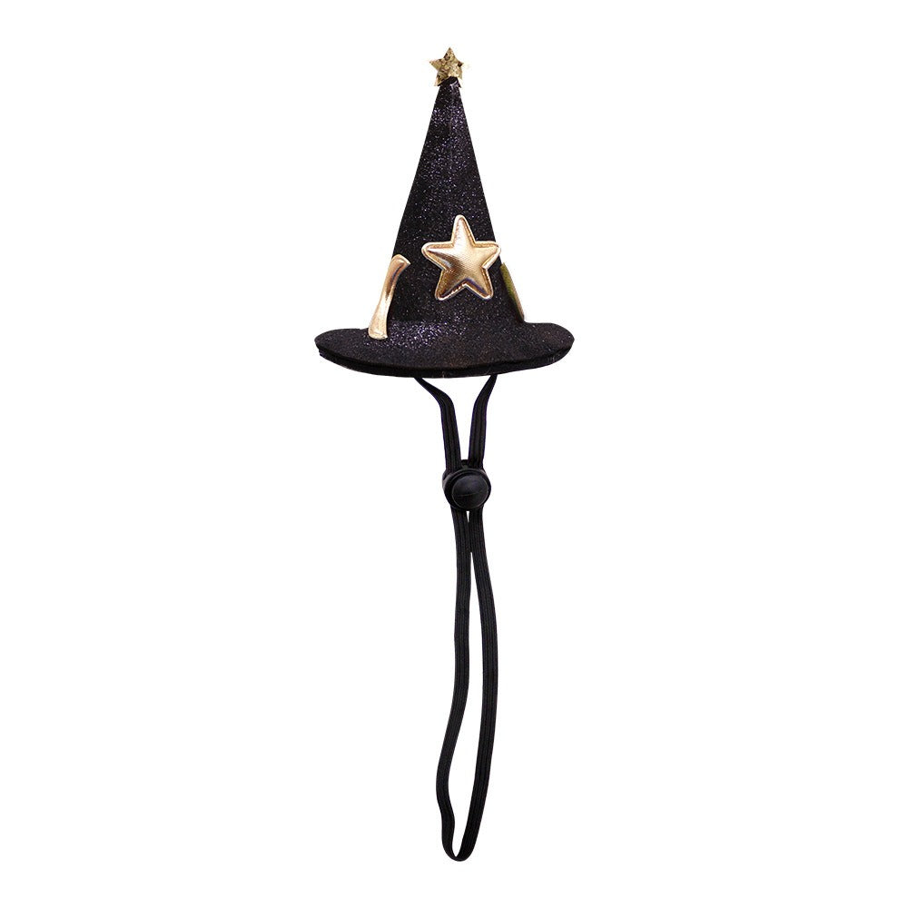 Holiday Pet Hat Halloween Cat and Dog Headwear Adjustable Decoration