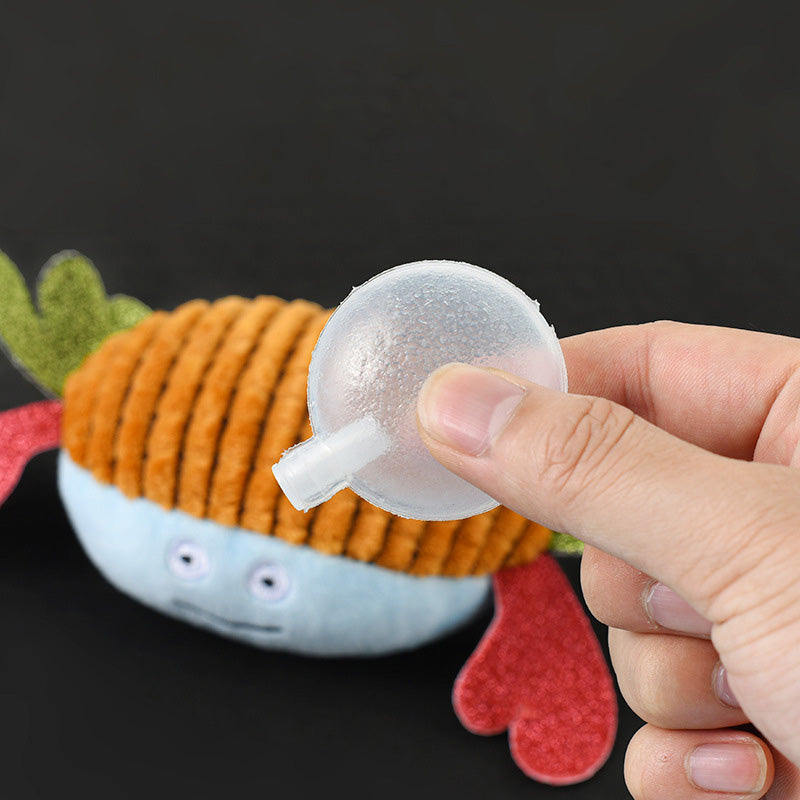 New Dog Toy Sounding Plush Molar Bite-Resistant Dog Toy Self-Healing Simulation Crab Dog