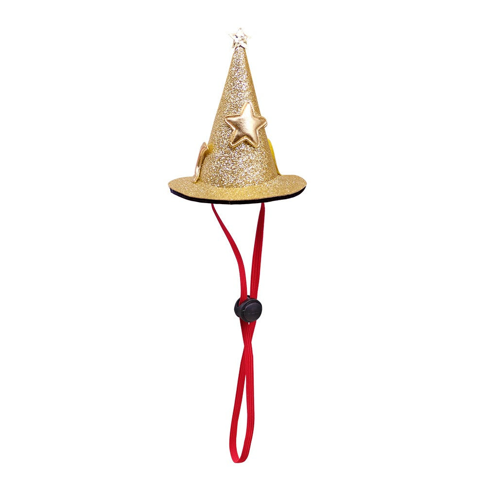 Holiday Pet Hat Halloween Cat and Dog Headwear Adjustable Decoration