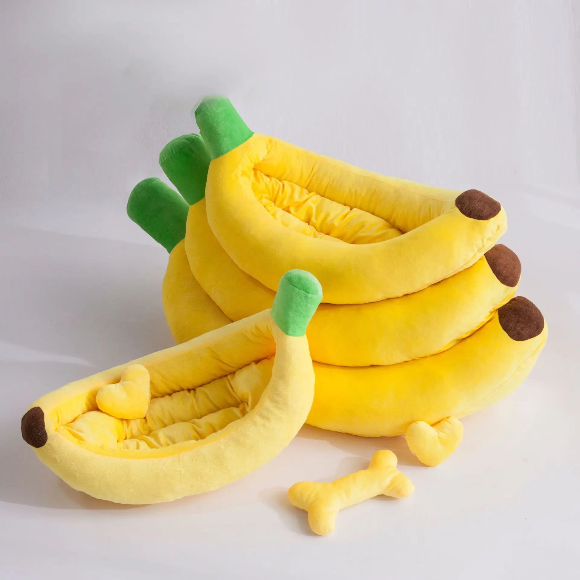 Interesting banana Warm Kennel Cat House Cat Dog lounger Bed Pet Small Dog Pet Bed