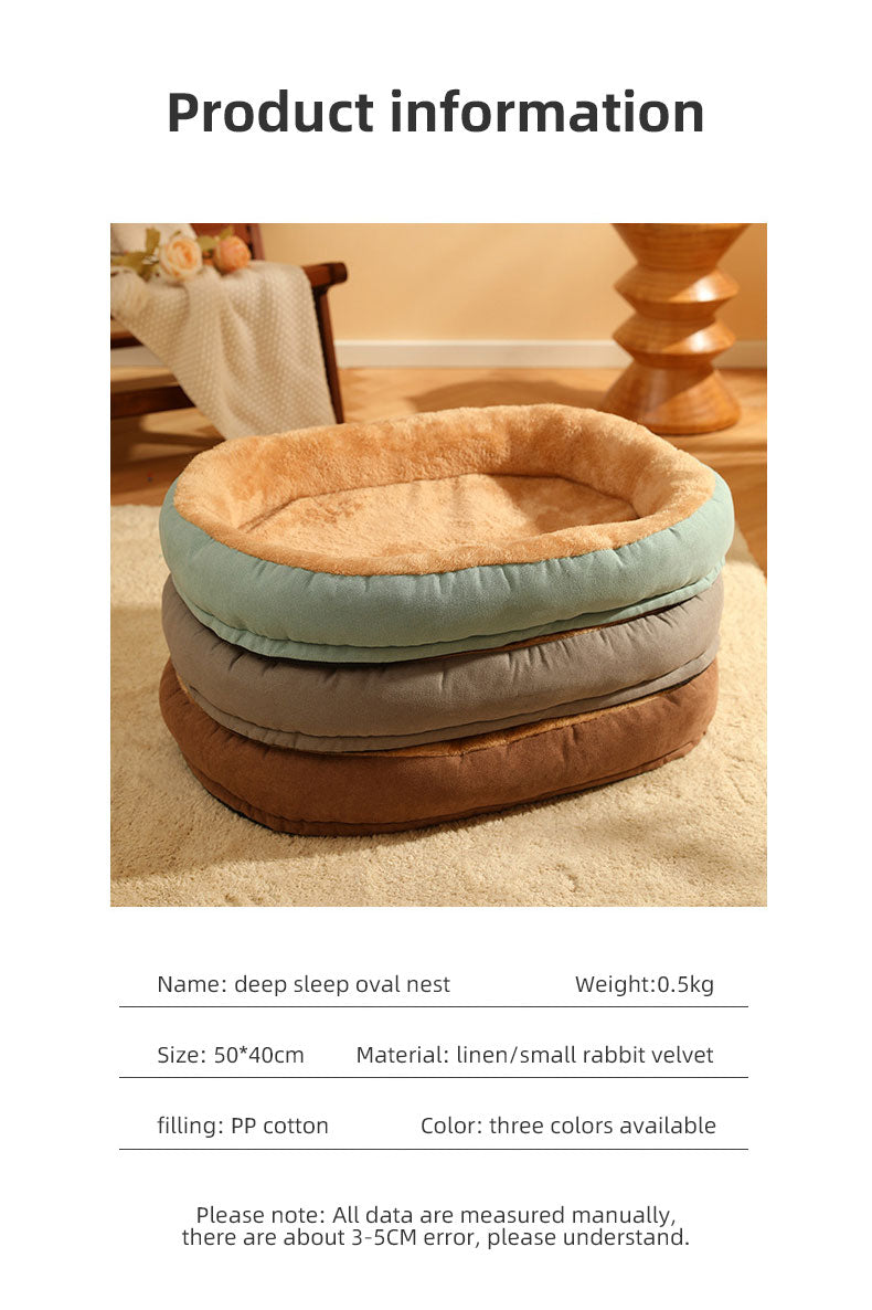 Dog Bed: Cozy and Bite-Resistant Pet Kennel Bed for Dogs.