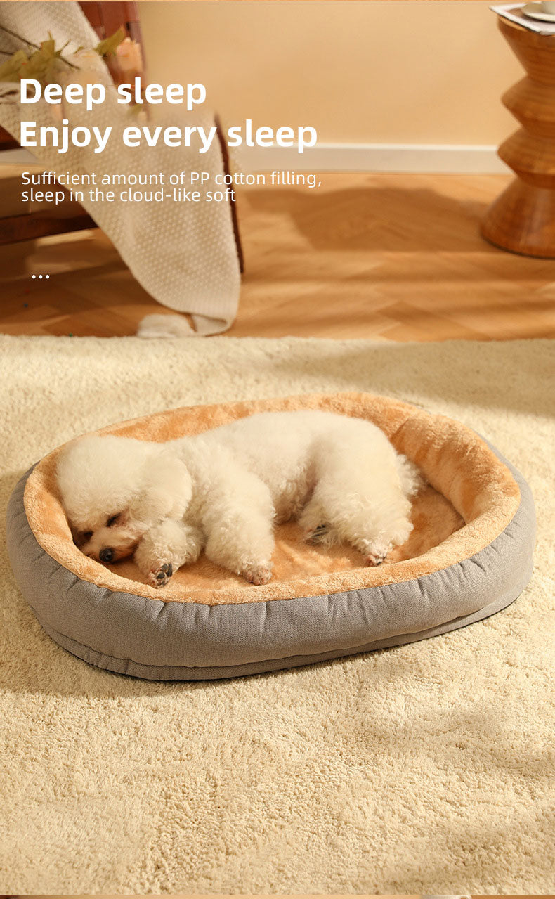 Dog Bed: Cozy and Bite-Resistant Pet Kennel Bed for Dogs.