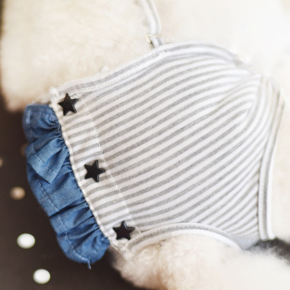 Dog Physiological Pants Female Dog Kerky Teddy Small Dog Anti-Mating Underwear Big Aunt Pants Pet Strap Menstrual Pants