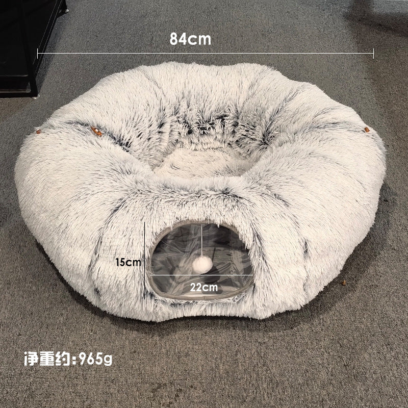 Cat Tunnel Bed