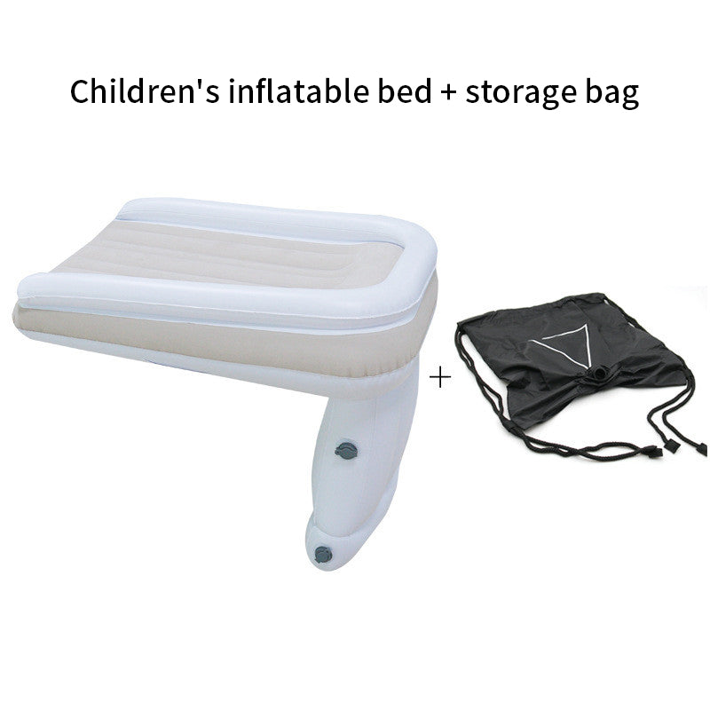 Inflatable Bed Car Rear Seat Bed Folding Travel Bed Car Child Mattress Car Sleeping Inflatable Cushion