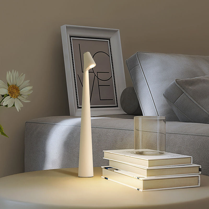 Modern simple desk lamp ins high rich handsome shape bed desk reading led small desk lamp