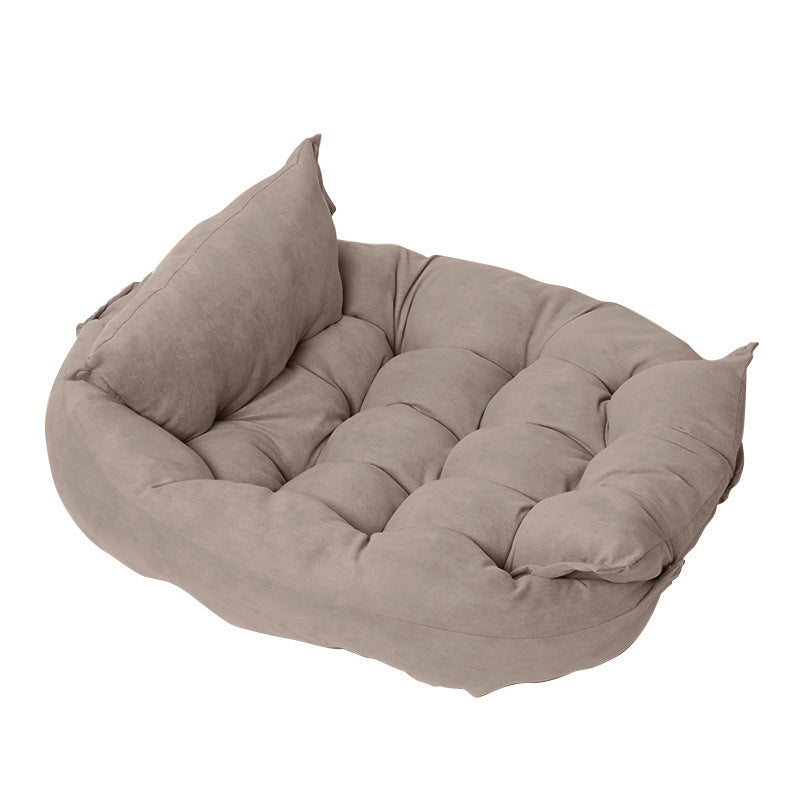 Dog Bed: Give Your Furry Friend the Ultimate Comfort with Our Four-Season Folding Dog Sofa Bed.