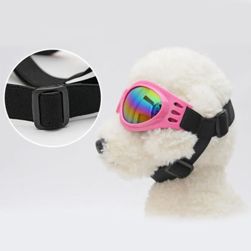 Dog Protection Goggles Sunglasses Foldable Cool Pet Dog Glasses Medium Large Dog Pet Glasses Pet Eyewear Waterproof