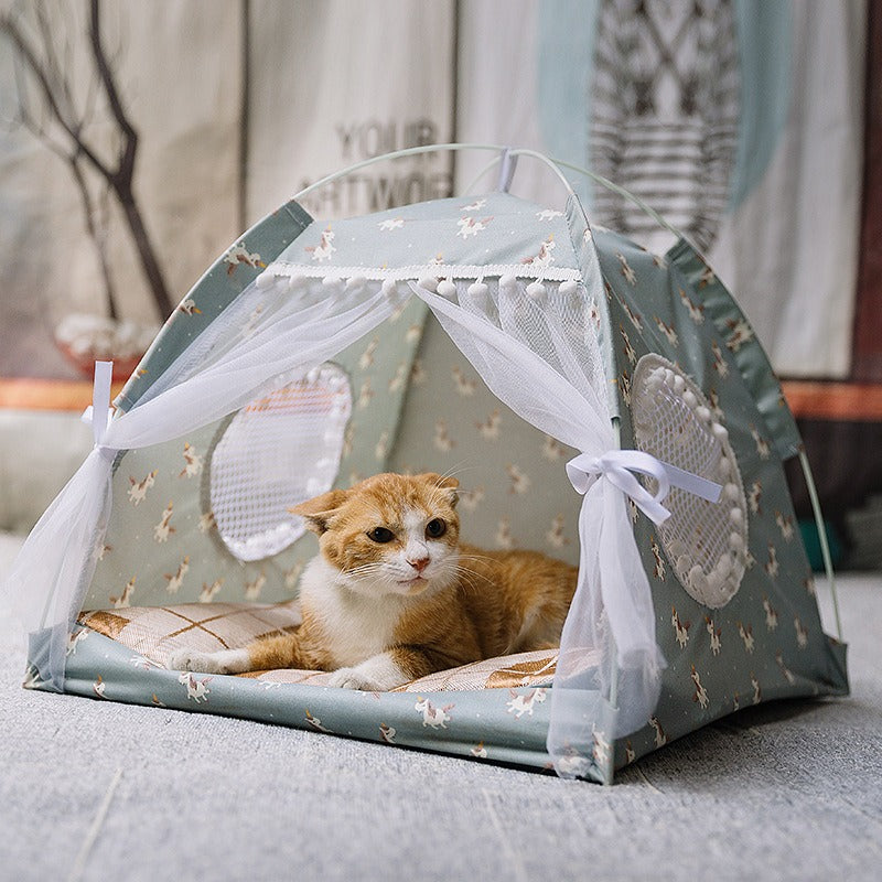 Cat Tent House 