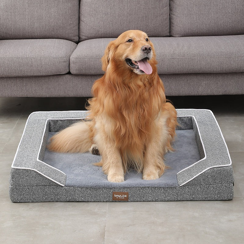 Dog House Winter Warm Medium And Large Dogs Sofa Bed Removable And Washable Golden Labrador Cushion