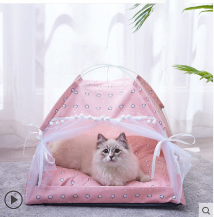 Cat Tent House 