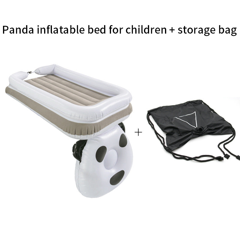 Inflatable Bed Car Rear Seat Bed Folding Travel Bed Car Child Mattress Car Sleeping Inflatable Cushion