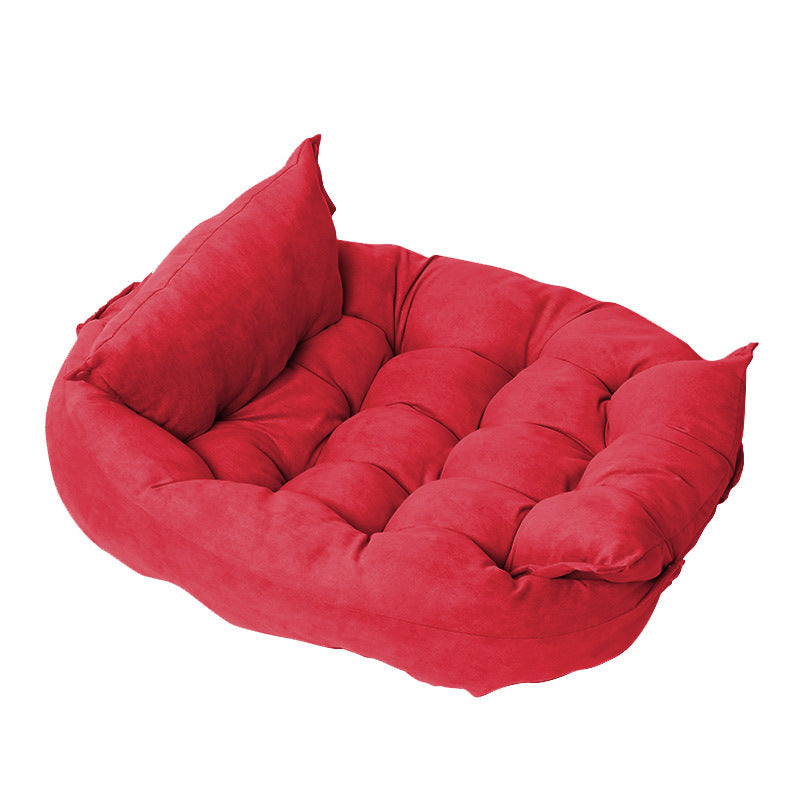 Dog Bed: Give Your Furry Friend the Ultimate Comfort with Our Four-Season Folding Dog Sofa Bed.