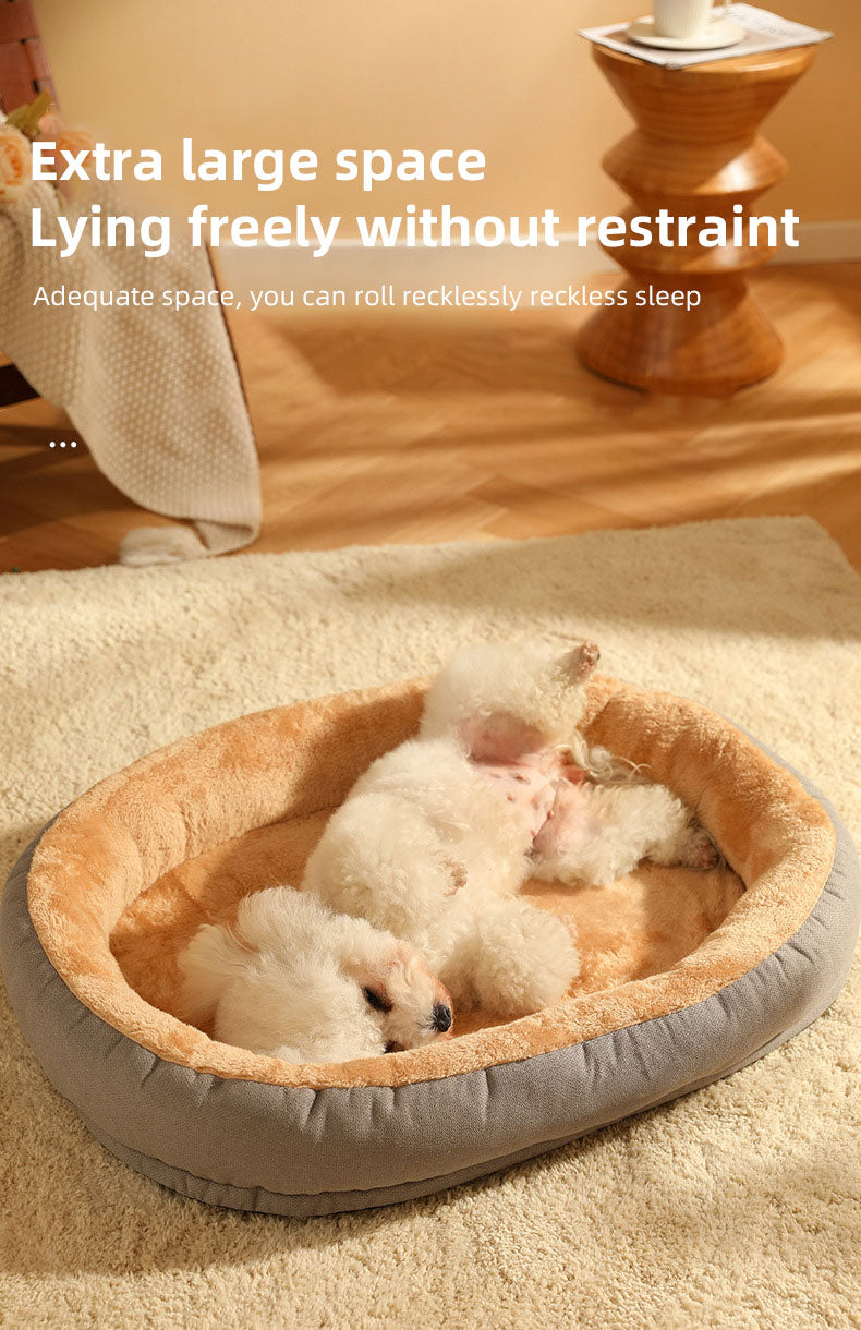 Dog Bed: Cozy and Bite-Resistant Pet Kennel Bed for Dogs.