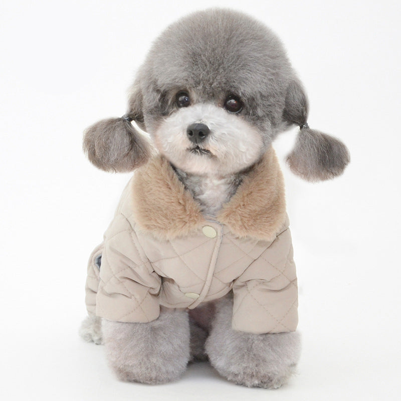 Winter New Pet Cotton Coat Dog Cotton Coat Dog Clothes Pet Clothes Dog Clothes Teddy Clothes