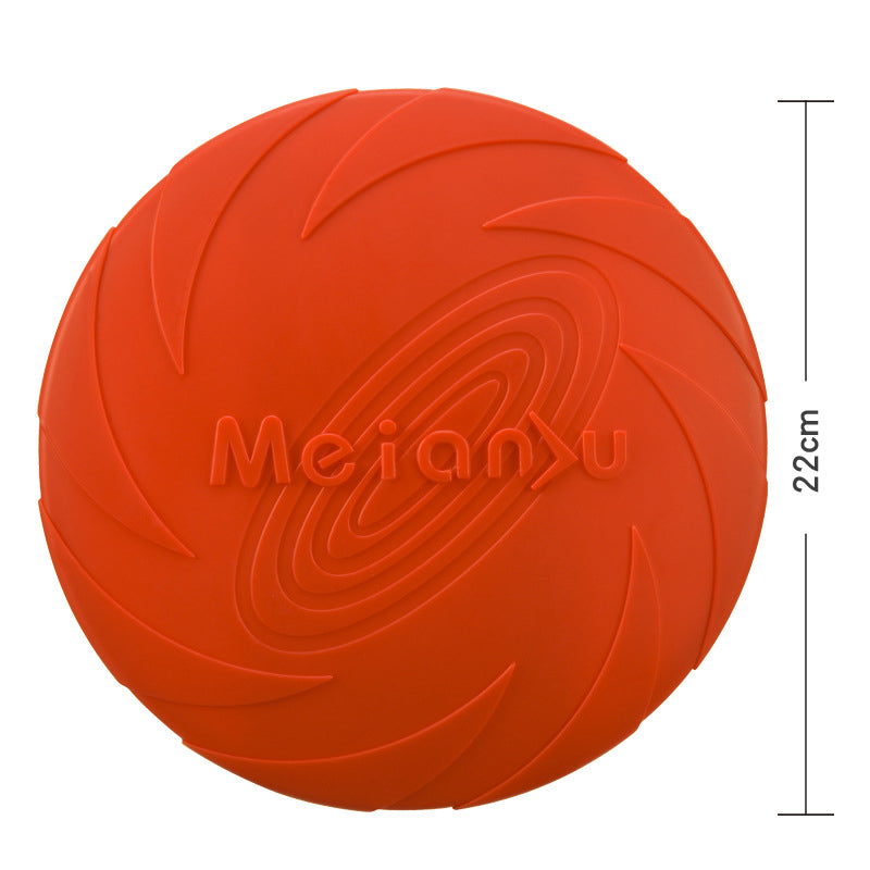 Meianju Dog Frisbee Pet Toys Interactive Toys Pet Frisbee Floating Bite resistant Retrieving Training