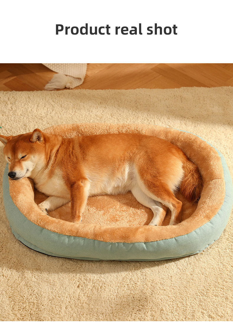 Dog Bed: Cozy and Bite-Resistant Pet Kennel Bed for Dogs.