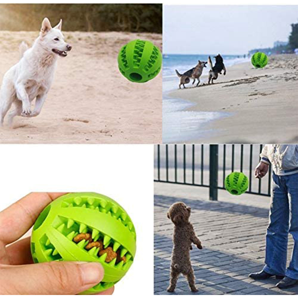 Rubber Snack Ball Toy for Dogs.