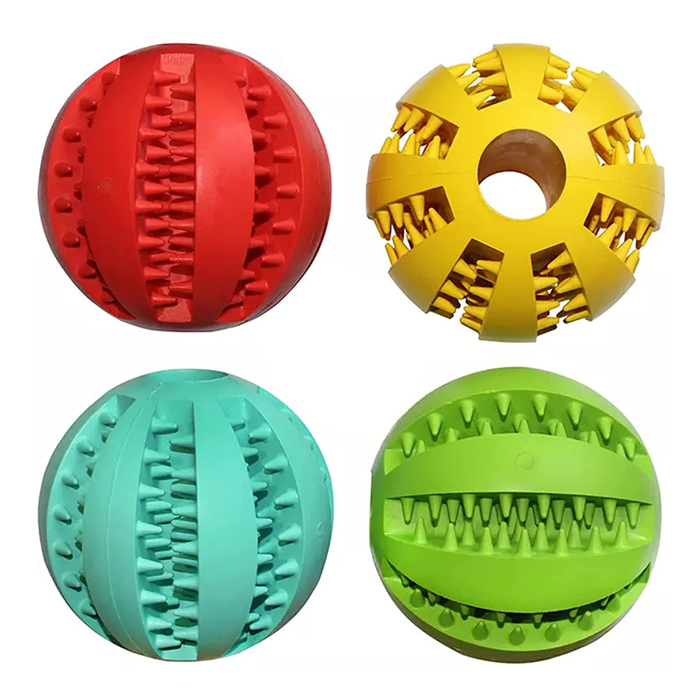 Rubber Snack Ball Toy for Dogs.