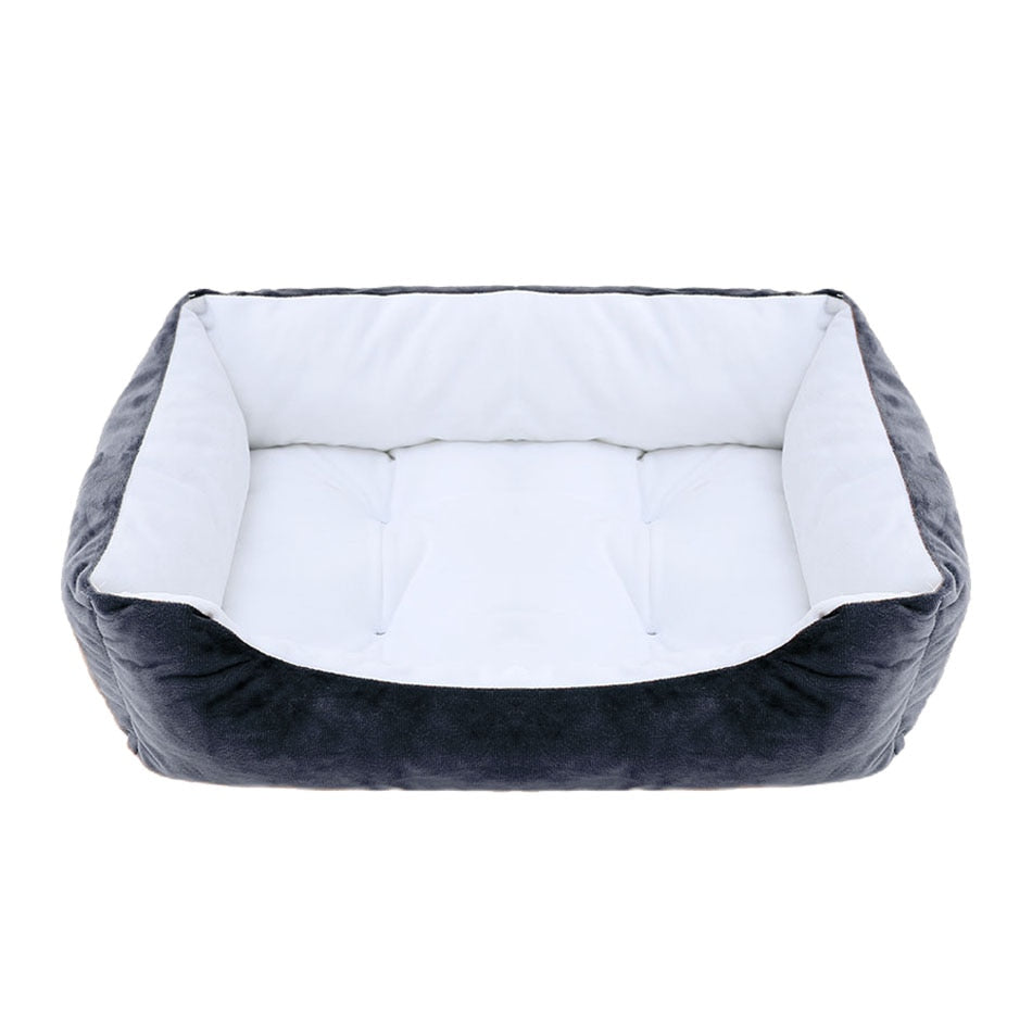 Dog Bed: Cozy up your furry friend with our Plush Kennel and Sofa Bed Cushion!