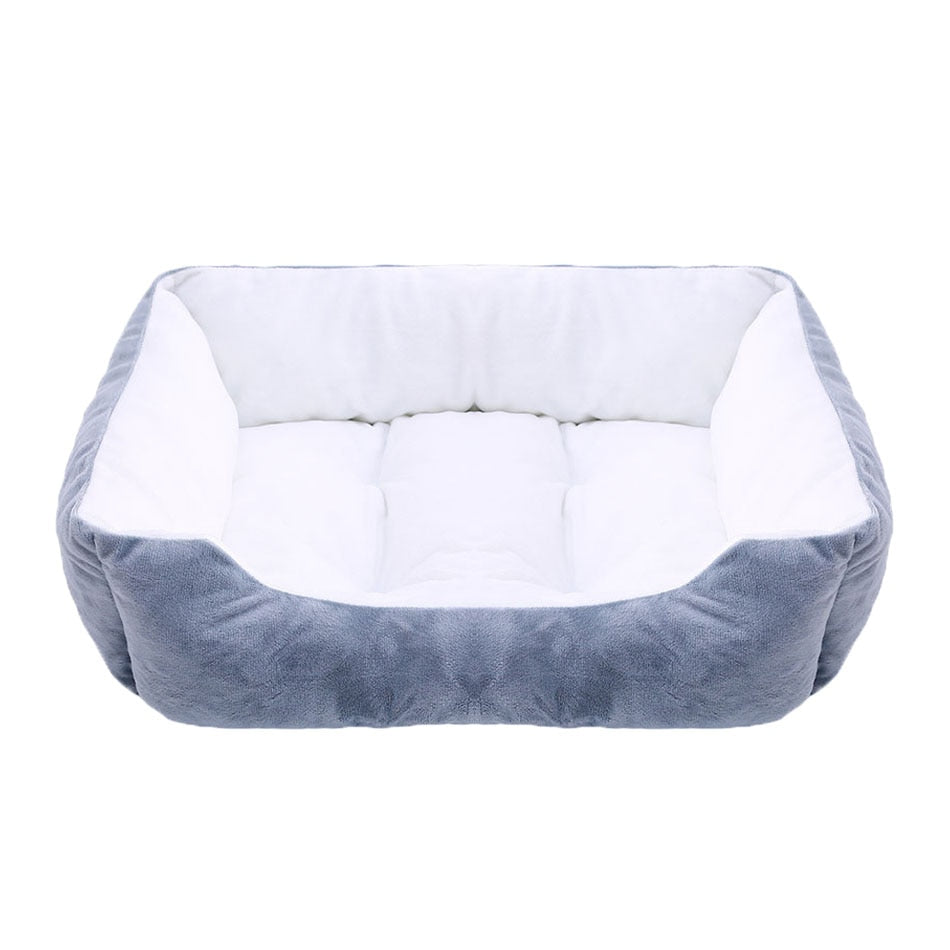 Dog Bed: Cozy up your furry friend with our Plush Kennel and Sofa Bed Cushion!