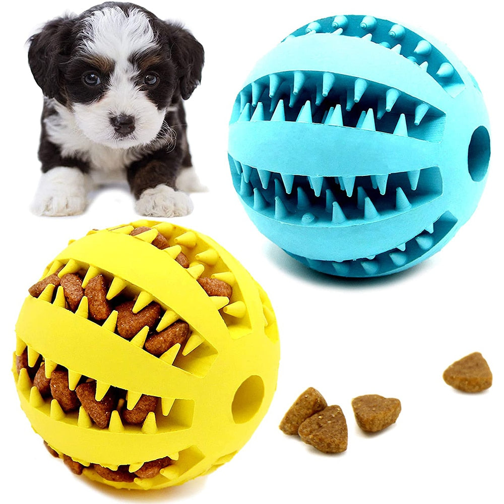 Rubber Snack Ball Toy for Dogs.