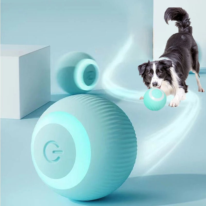 Self-Moving Puppy Ball for Interactive Play and Mental Stimulation.